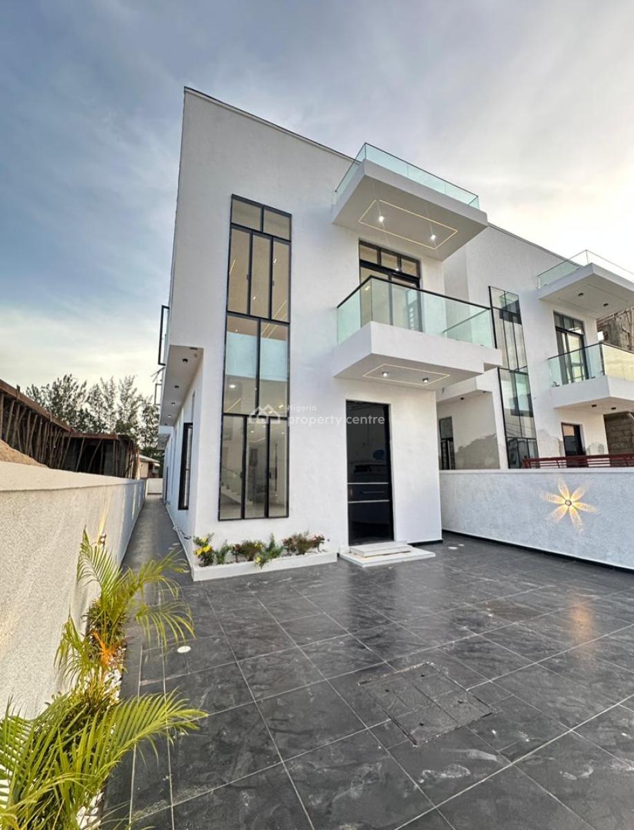 Exquisite Luxury Spacious 5 Bedroom Detached + Bq and Swimming Pool, Ikota, Lekki, Lagos, Detached Duplex for Sale