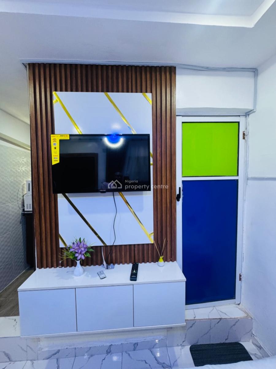 Fully Furnished Studio Apartment, Lisabi Pam Groove, Palmgrove, Shomolu, Lagos, Self Contain (single Rooms) for Rent