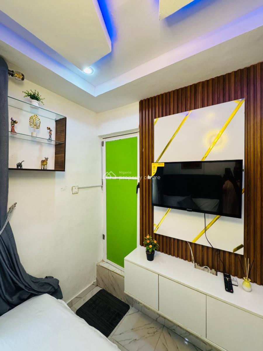 Fully Furnished Studio Apartment, Lisabi Pam Groove, Palmgrove, Shomolu, Lagos, Self Contain (single Rooms) for Rent