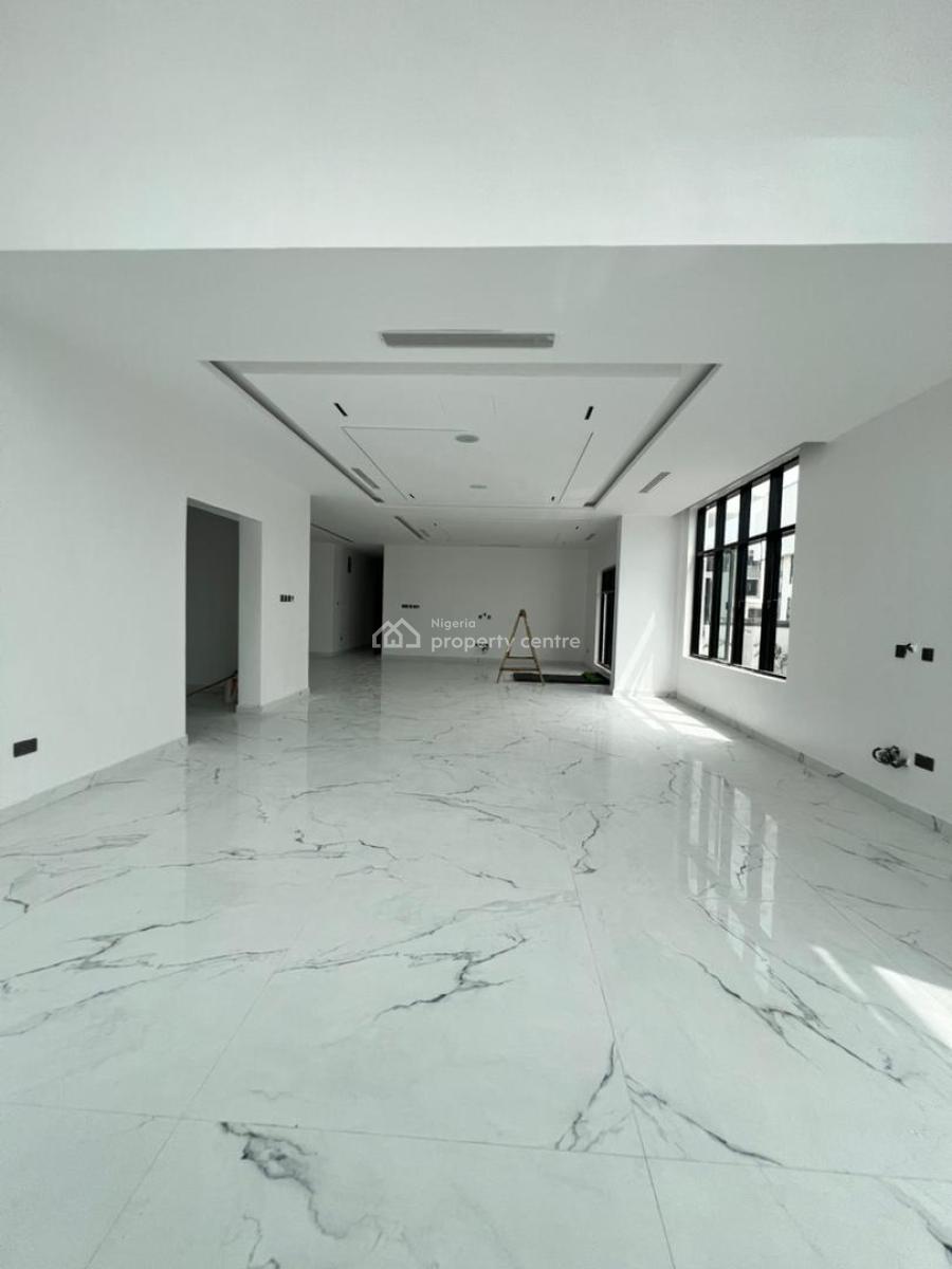 Majestic 6 Bedroom Mansion with Rooftop Terrrace, Pool, Gym, Bq, Study, Ikate, Lekki, Lagos, Block of Flats for Sale