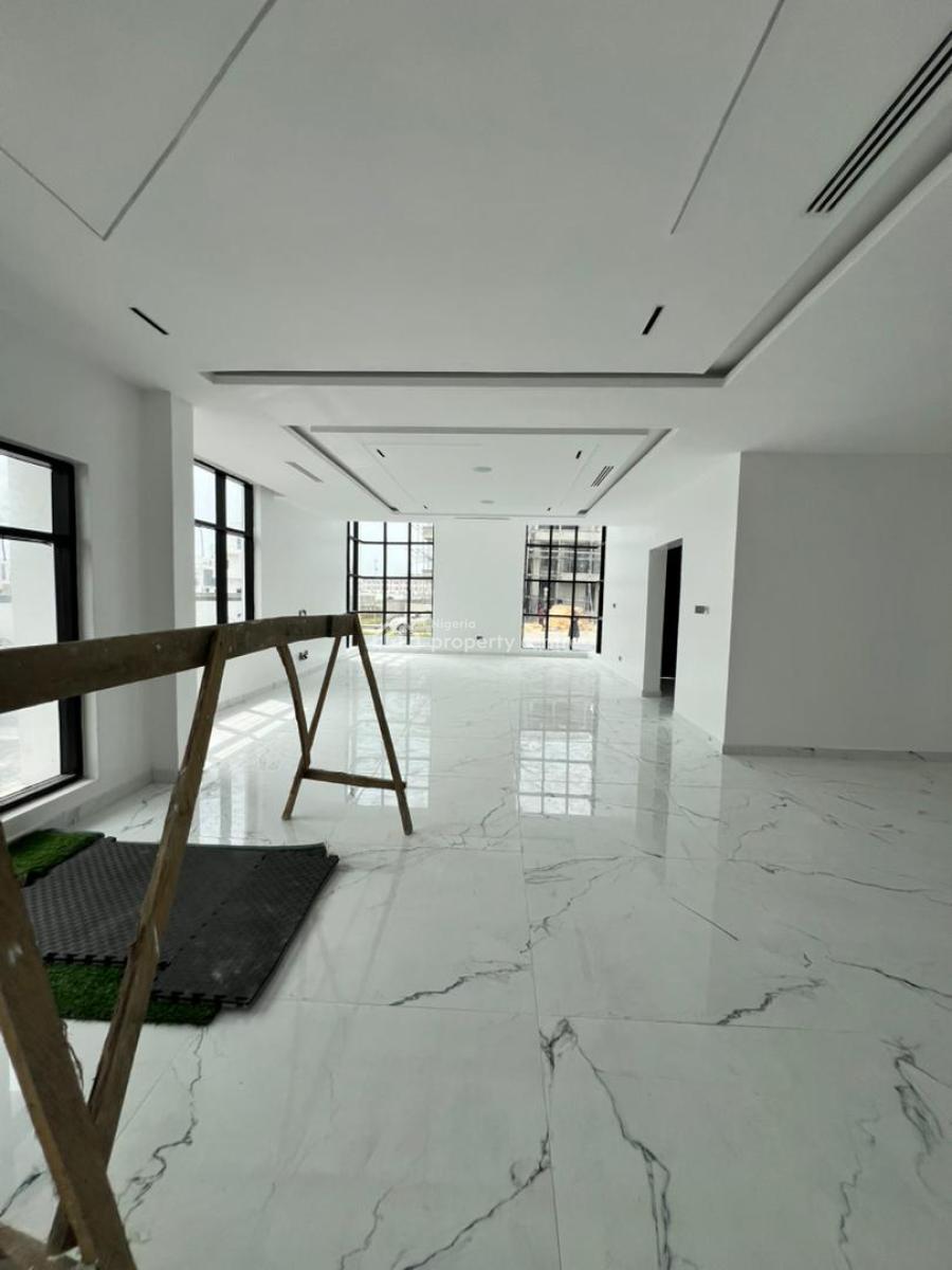 Majestic 6 Bedroom Mansion with Rooftop Terrrace, Pool, Gym, Bq, Study, Ikate, Lekki, Lagos, Block of Flats for Sale