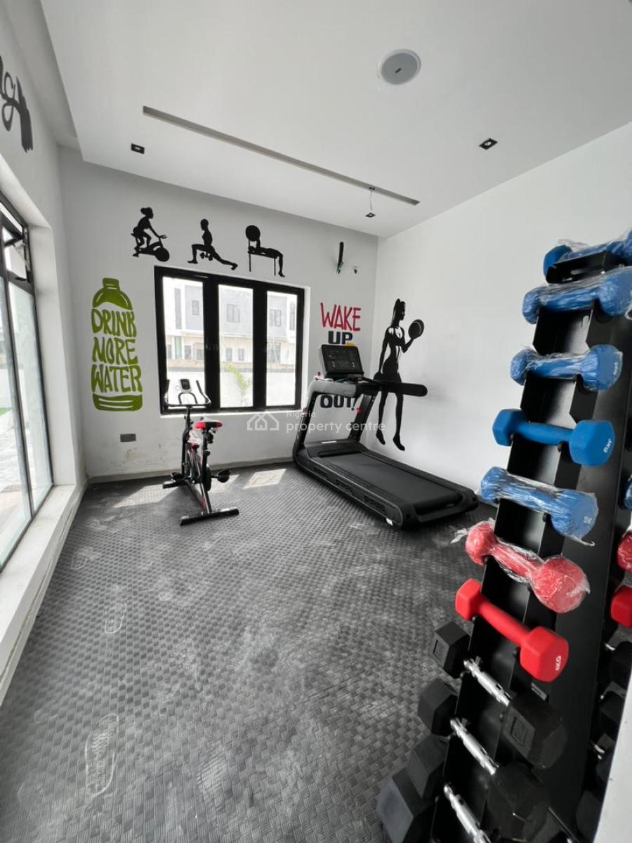 Majestic 6 Bedroom Mansion with Rooftop Terrrace, Pool, Gym, Bq, Study, Ikate, Lekki, Lagos, Block of Flats for Sale