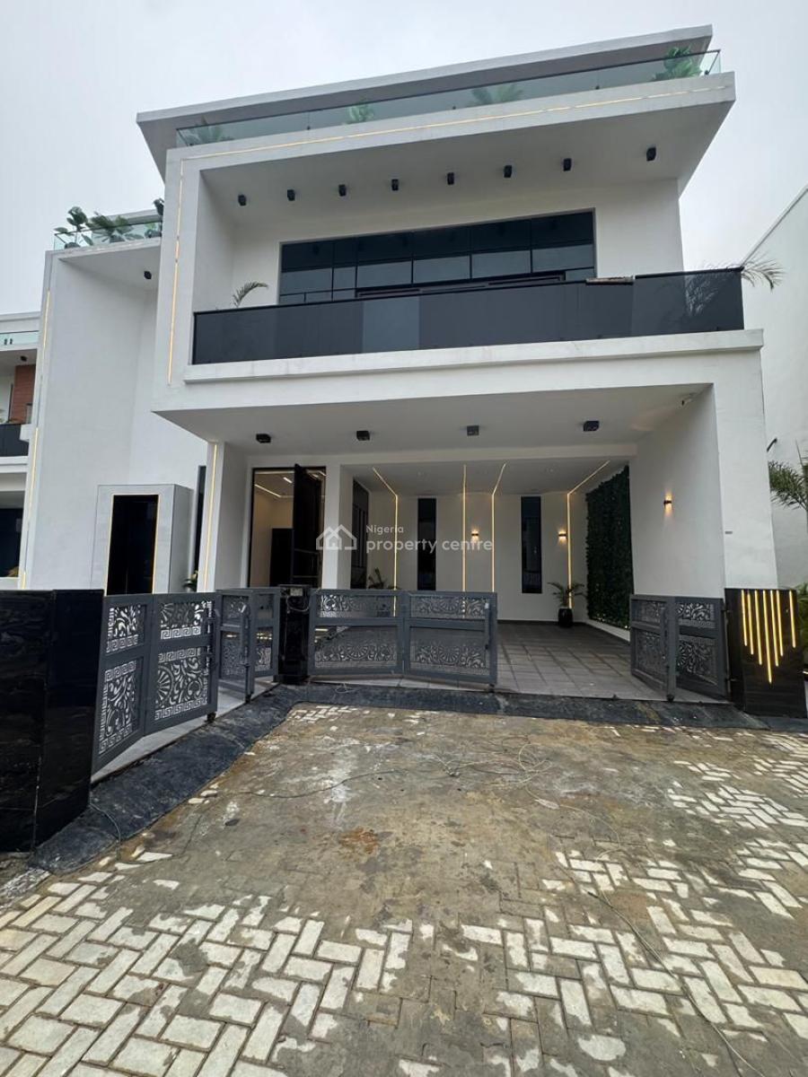 Newly Built 5 Bedroom Luxury Detached Duplex with a Pool, Cinema, Chevron, Lekki, Lagos, Detached Duplex for Sale