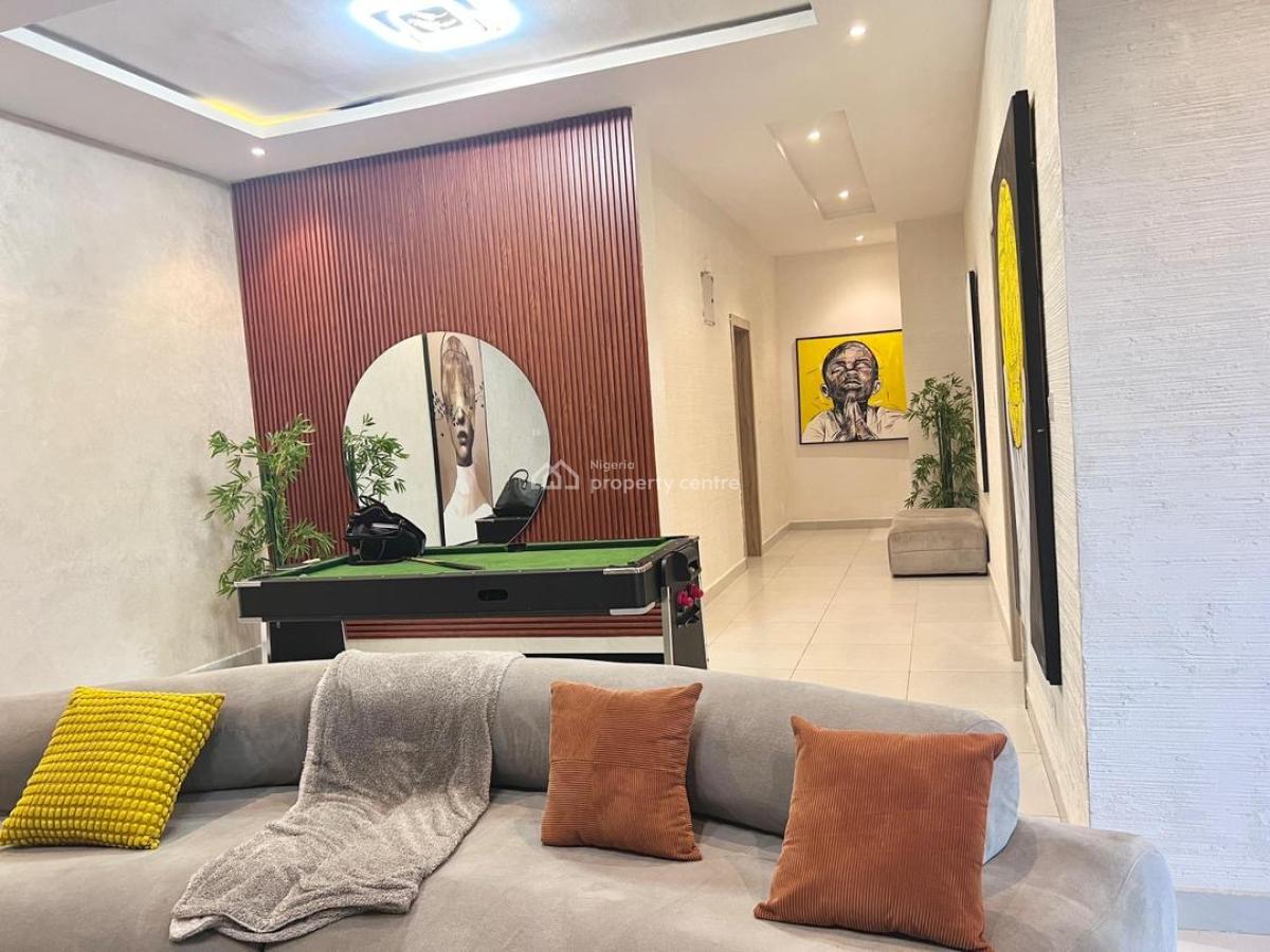 Our Brand New 3bedroom Apartment with Pool and Ps5 in a Serene Estate, Lekki Phase 1, Lekki, Lagos, Flat / Apartment Short Let