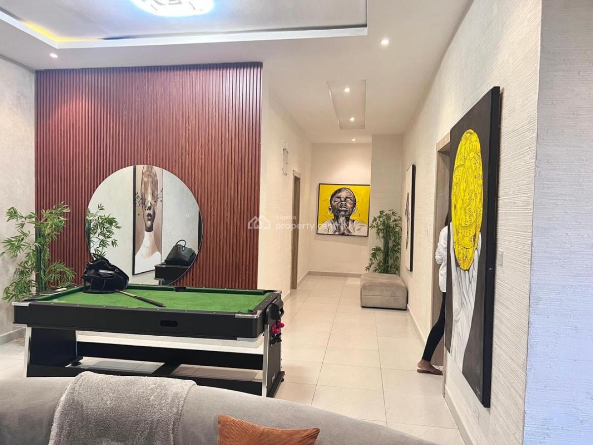 Our Brand New 3bedroom Apartment with Pool and Ps5 in a Serene Estate, Lekki Phase 1, Lekki, Lagos, Flat / Apartment Short Let