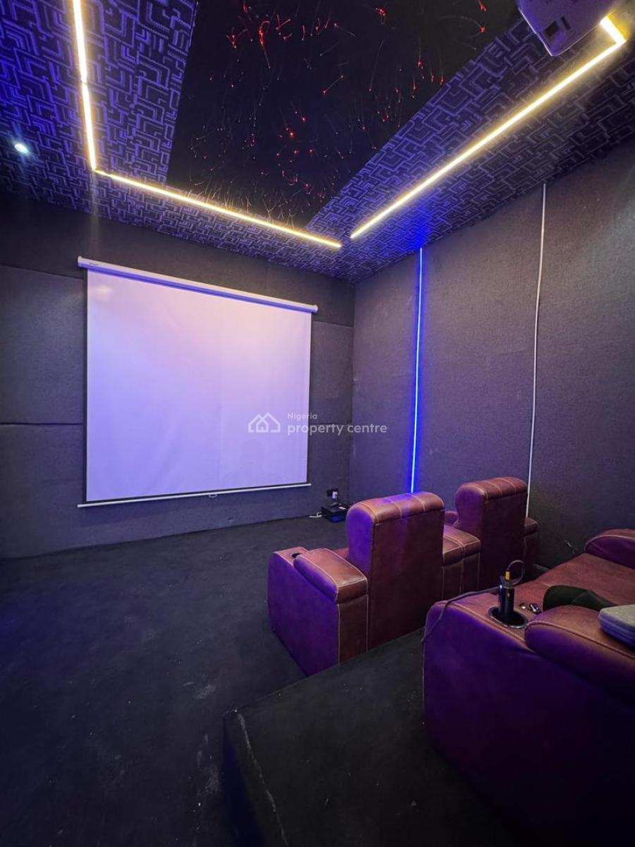 Luxury 5bedroom Detached Duplex with Outdoor Lounge, Cinema, Gym, Pool, Chevron, Lekki, Lagos, Detached Duplex for Sale