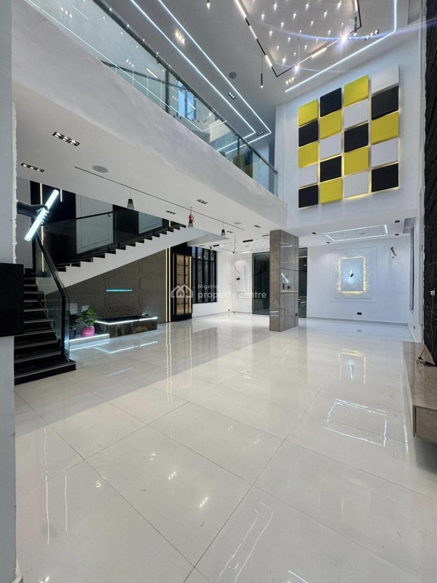 Luxury 5bedroom Detached Duplex with Outdoor Lounge, Cinema, Gym, Pool, Chevron, Lekki, Lagos, Detached Duplex for Sale