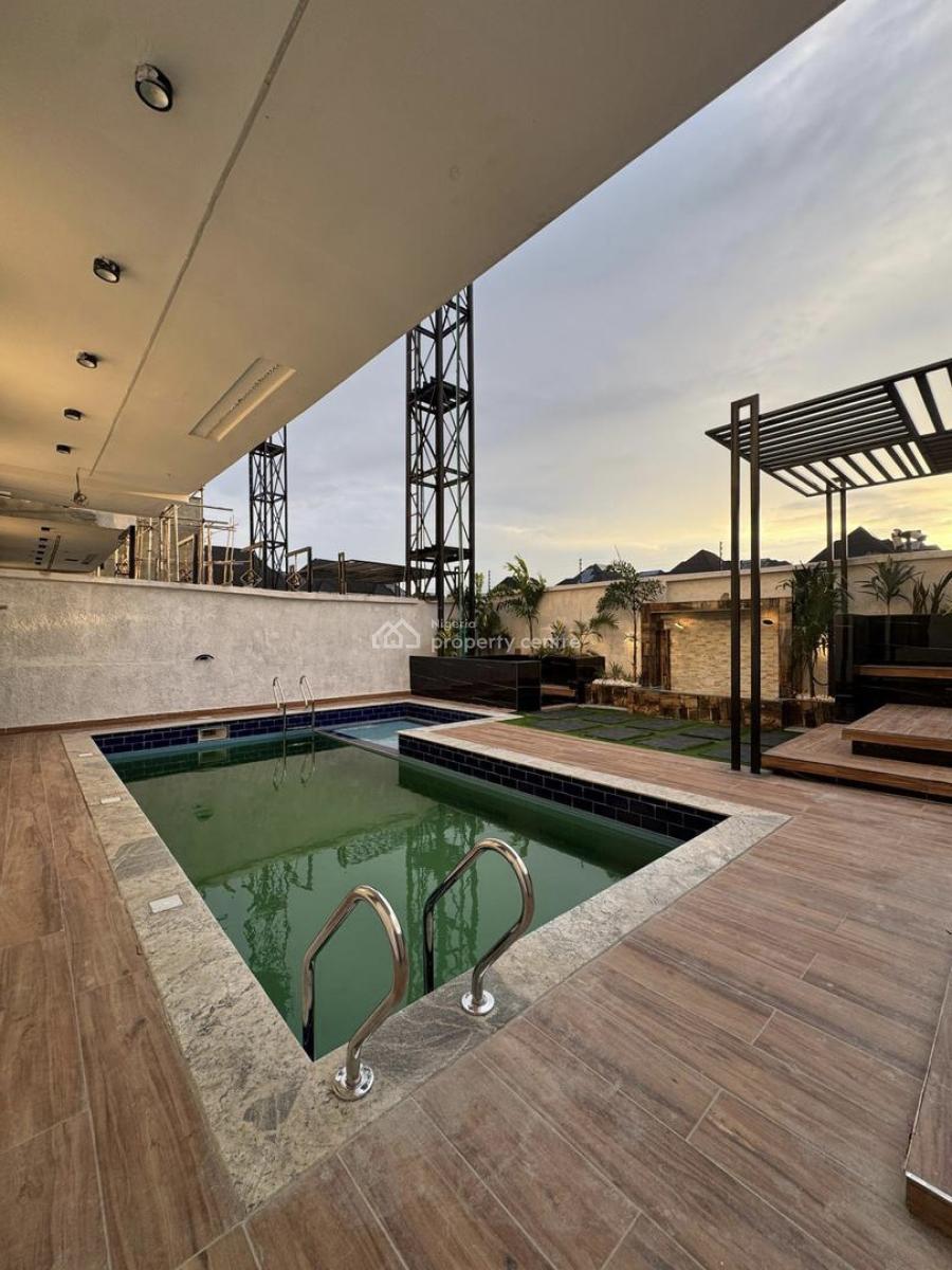 Luxury 5bedroom Detached Duplex with Outdoor Lounge, Cinema, Gym, Pool, Chevron, Lekki, Lagos, Detached Duplex for Sale