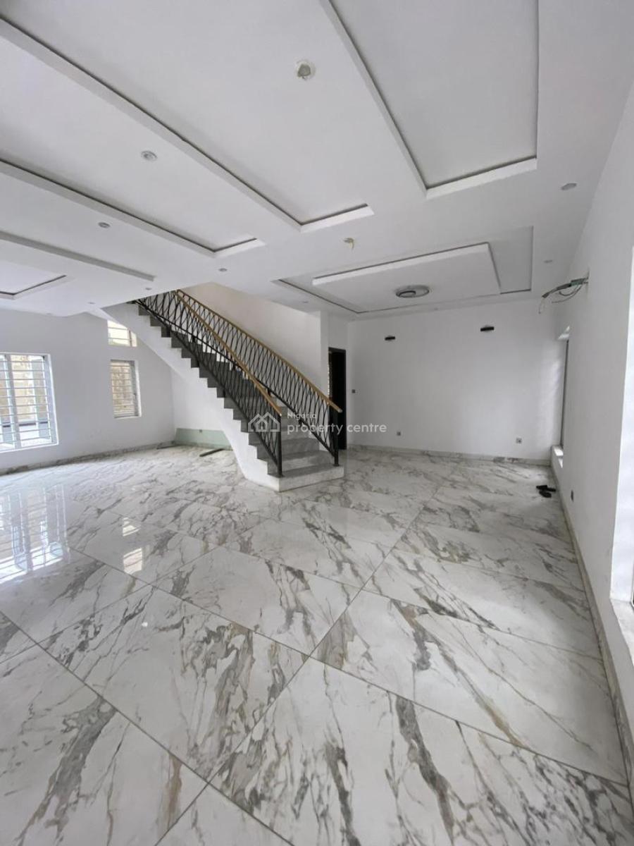 Exquisitely Built 5 Bedroom Fully Detached Duplex with Bq and Pool, Chevron, Lekki, Lagos, Detached Duplex for Sale