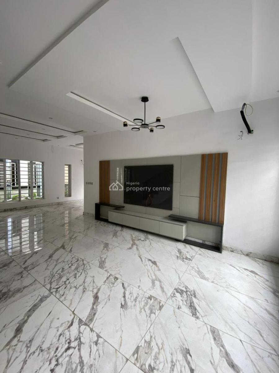 Exquisitely Built 5 Bedroom Fully Detached Duplex with Bq and Pool, Chevron, Lekki, Lagos, Detached Duplex for Sale