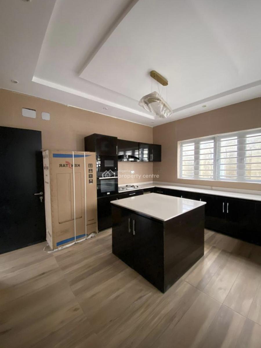 Exquisitely Built 5 Bedroom Fully Detached Duplex with Bq and Pool, Chevron, Lekki, Lagos, Detached Duplex for Sale