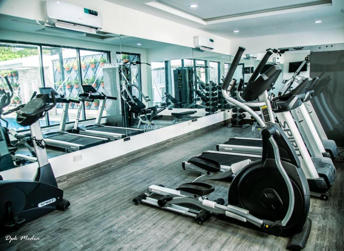 Fully Furnished 1 Bedroom Apartment with Pool and Gym, Off Bourdilon Road, Ikoyi, Lagos, Mini Flat (room and Parlour) for Rent