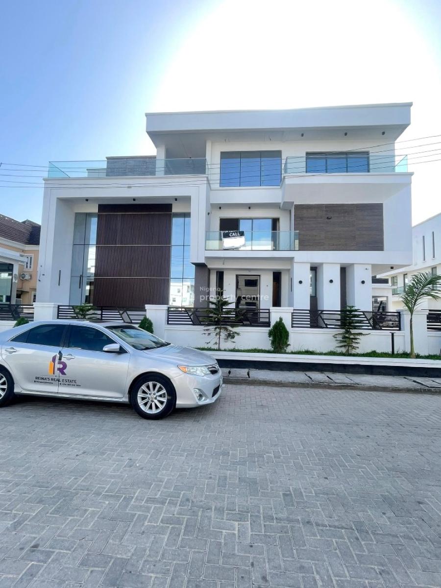 Newly Built 6 Bedroom Duplex, Osapa, Lekki, Lagos, Detached Duplex for Sale