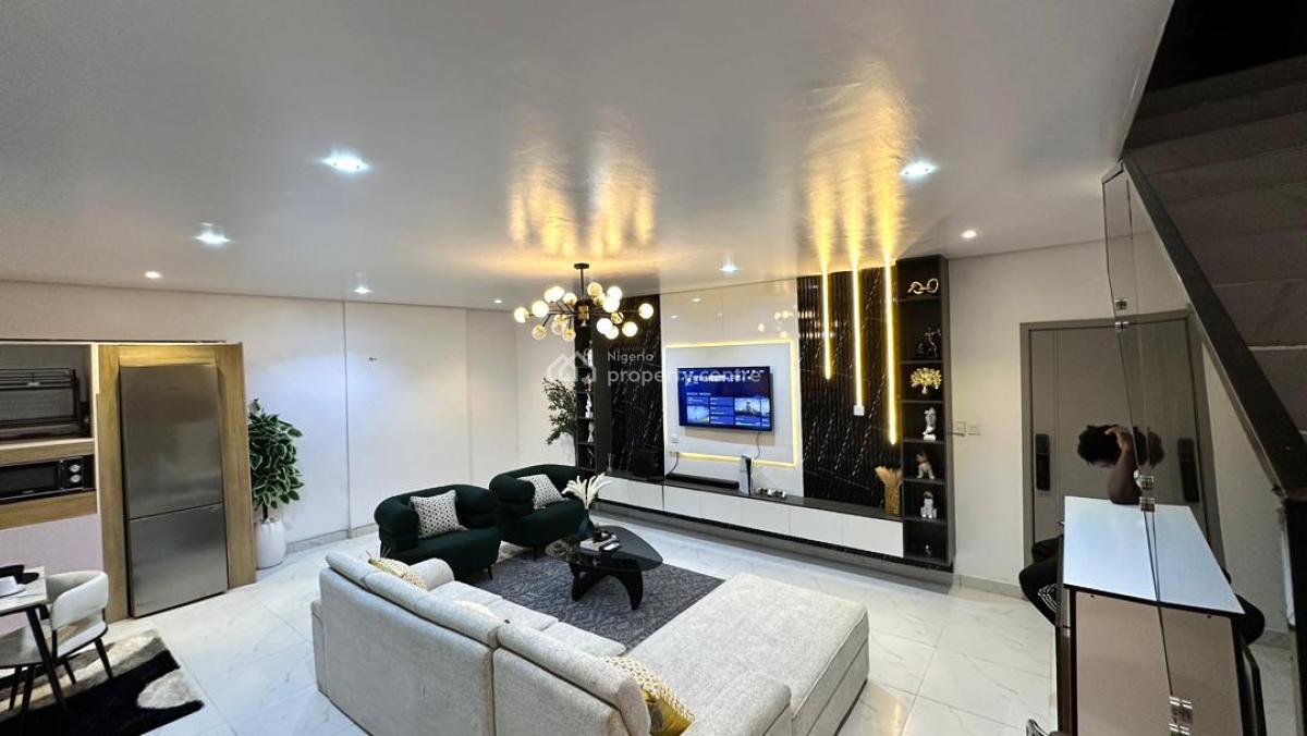 Luxury 2 Bedroom Fully Furnished Maisonnette, Off Freedom Way, Lekki Phase 1, Lekki, Lagos, House for Rent