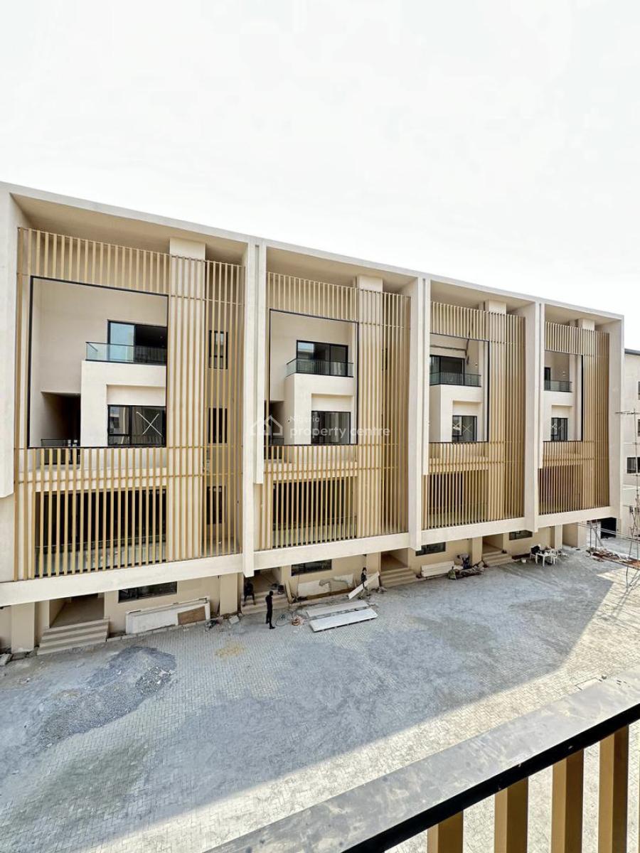 Luxurious Waterfront 5 Bedroom Terraced Duplex with  Pool, Gym, Bq, Banana Island, Ikoyi, Lagos, Terraced Duplex for Sale