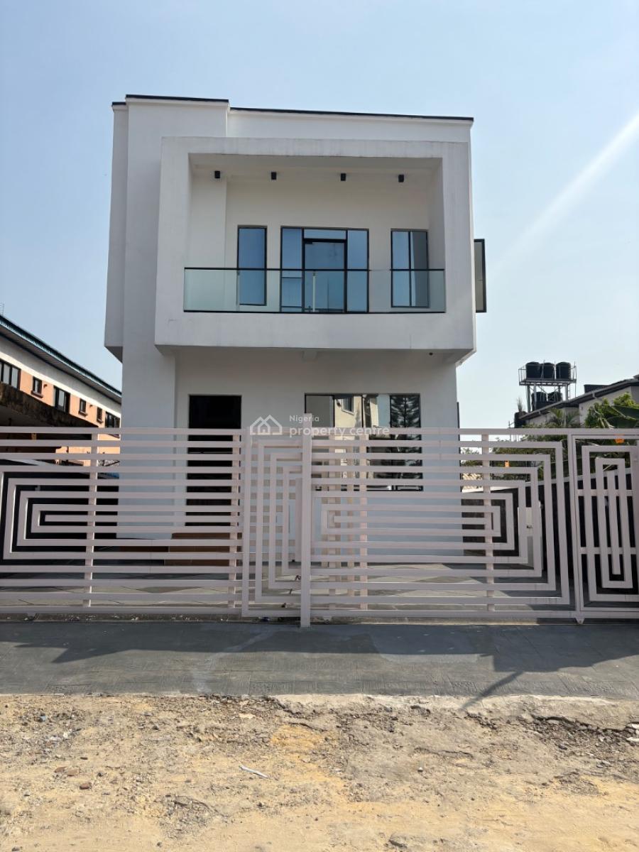 Newly Built 5 Bedroom Home in a Secured & Serene Estate, Lbs Axis, Sangotedo, Ajah, Lagos, Detached Duplex for Sale