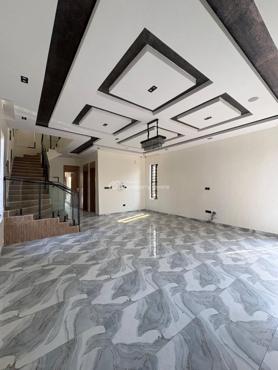 Newly Built 5 Bedroom Home in a Secured & Serene Estate, Lbs Axis, Sangotedo, Ajah, Lagos, Detached Duplex for Sale