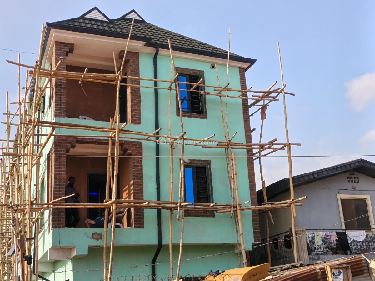 Newly Built Room and Parlor Self-contained, Airport Road / Beside Zenith Bank, Mafoluku, Oshodi, Lagos, Mini Flat (room and Parlour) for Rent