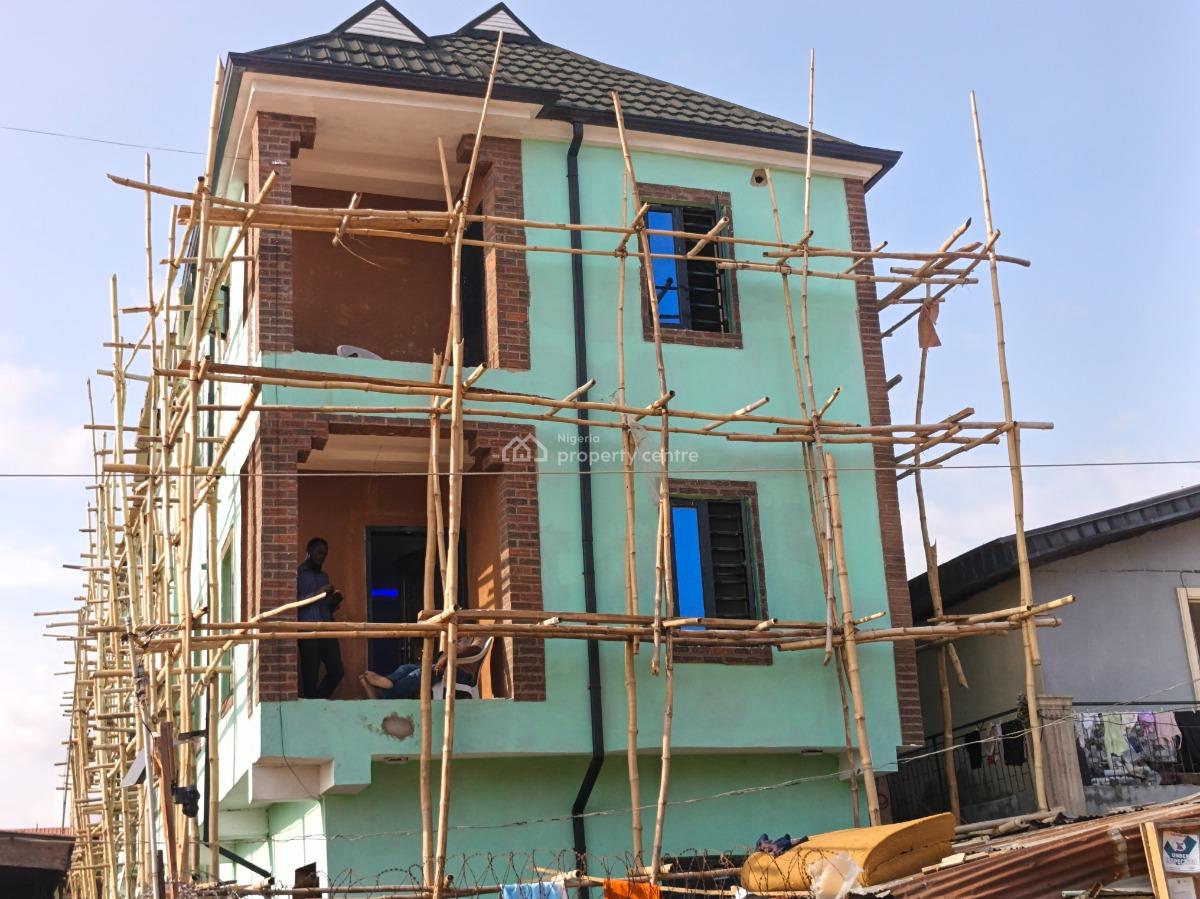 Newly Built Room and Parlor Self-contained, Airport Road / Beside Zenith Bank, Mafoluku, Oshodi, Lagos, Mini Flat (room and Parlour) for Rent