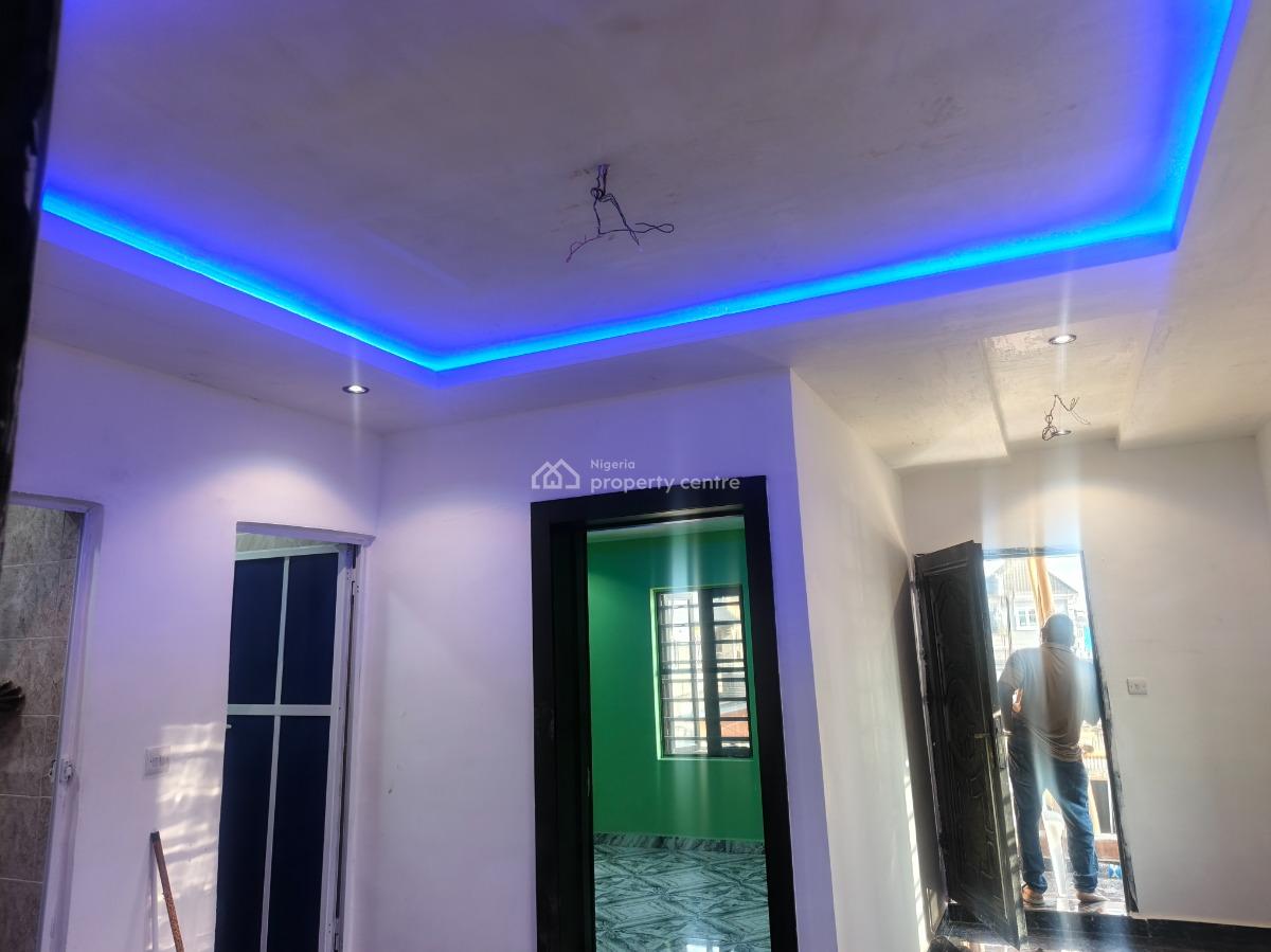 Newly Built Room and Parlor Self-contained, Airport Road / Beside Zenith Bank, Mafoluku, Oshodi, Lagos, Mini Flat (room and Parlour) for Rent