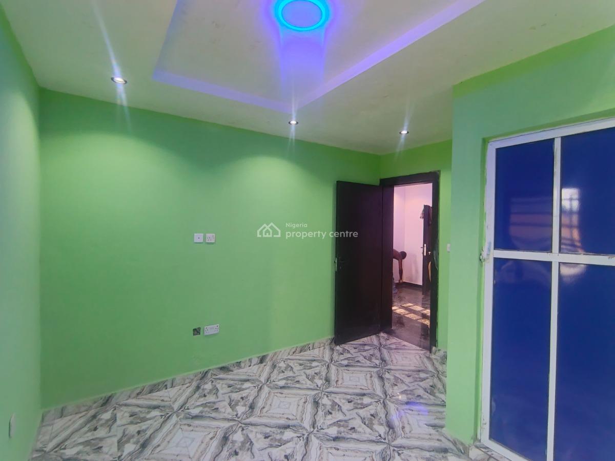 Newly Built Room and Parlor Self-contained, Airport Road / Beside Zenith Bank, Mafoluku, Oshodi, Lagos, Mini Flat (room and Parlour) for Rent