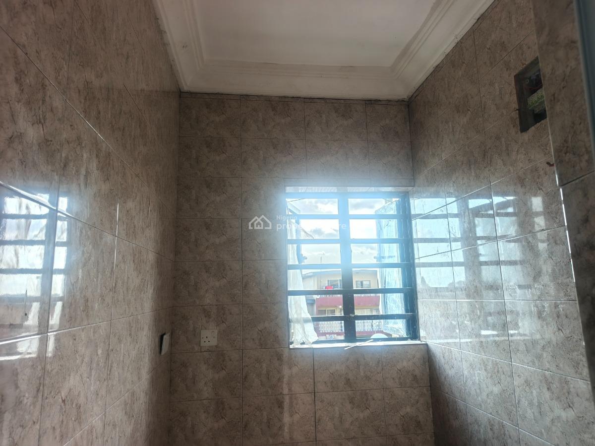 Newly Built Room and Parlor Self-contained, Airport Road / Beside Zenith Bank, Mafoluku, Oshodi, Lagos, Mini Flat (room and Parlour) for Rent