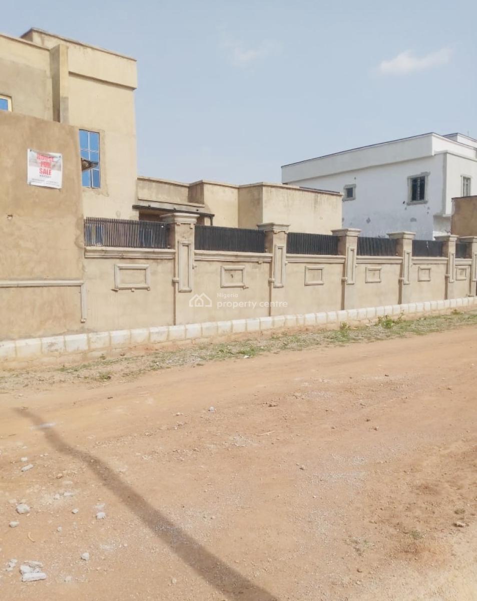 Luxury 6 Bedroom Bungalow + Penthouse with Bq Behind River Park Estate, By Seaman Estate, Lugbe District, Abuja, Detached Bungalow for Sale