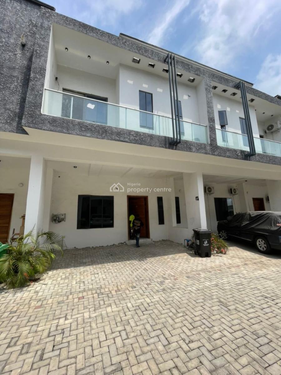 Luxury 4-bedroom Terrace Duplex with 24hrs Power Supply Excellent Faci, Harris Drive, Vgc, Lekki, Lagos, Terraced Duplex for Rent
