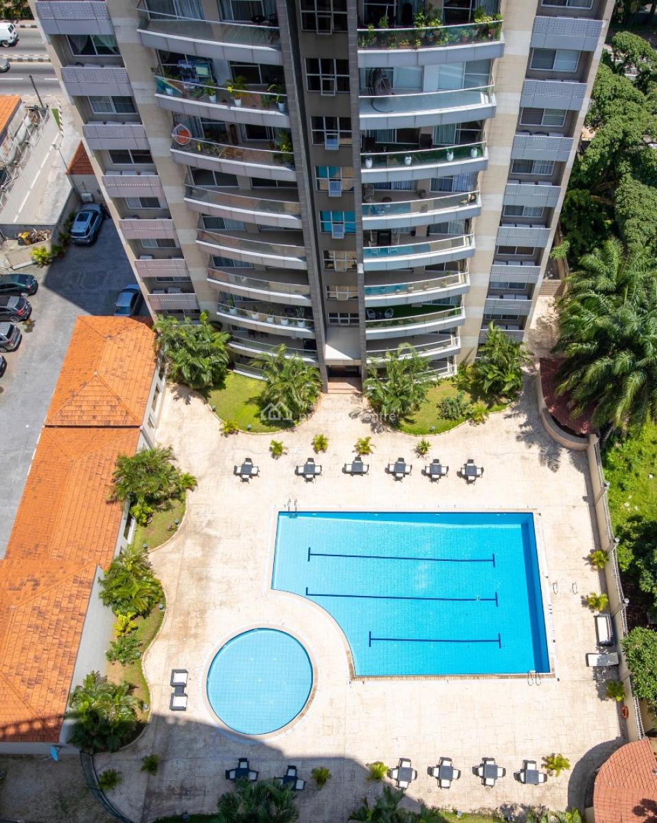 3bedroom Furnished Apartment Wirh a Maid Quarters on 13th Floor, Ikoyi ,lagos , Nigeria, Ikoyi, Lagos, Flat / Apartment for Rent