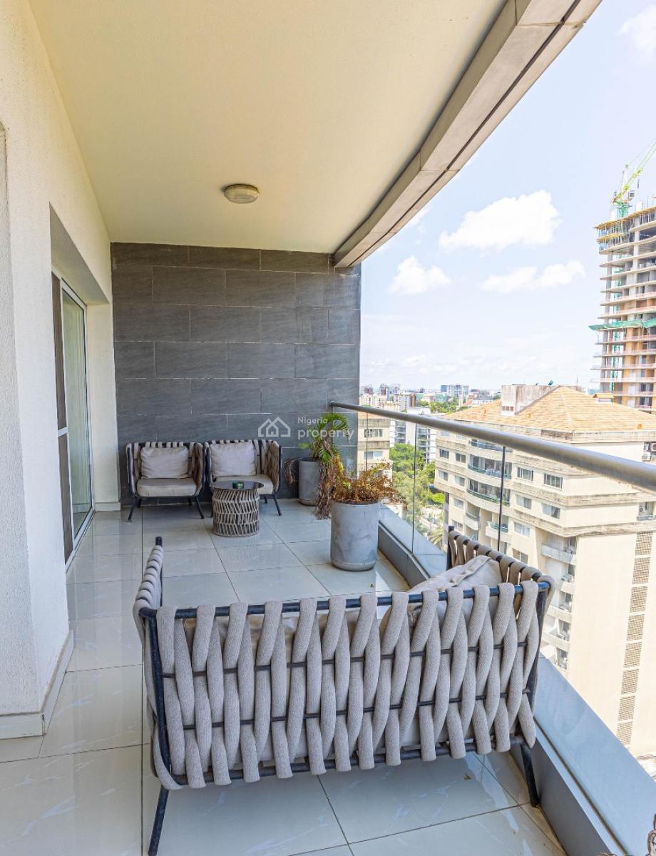 3bedroom Furnished Apartment Wirh a Maid Quarters on 13th Floor, Ikoyi ,lagos , Nigeria, Ikoyi, Lagos, Flat / Apartment for Rent