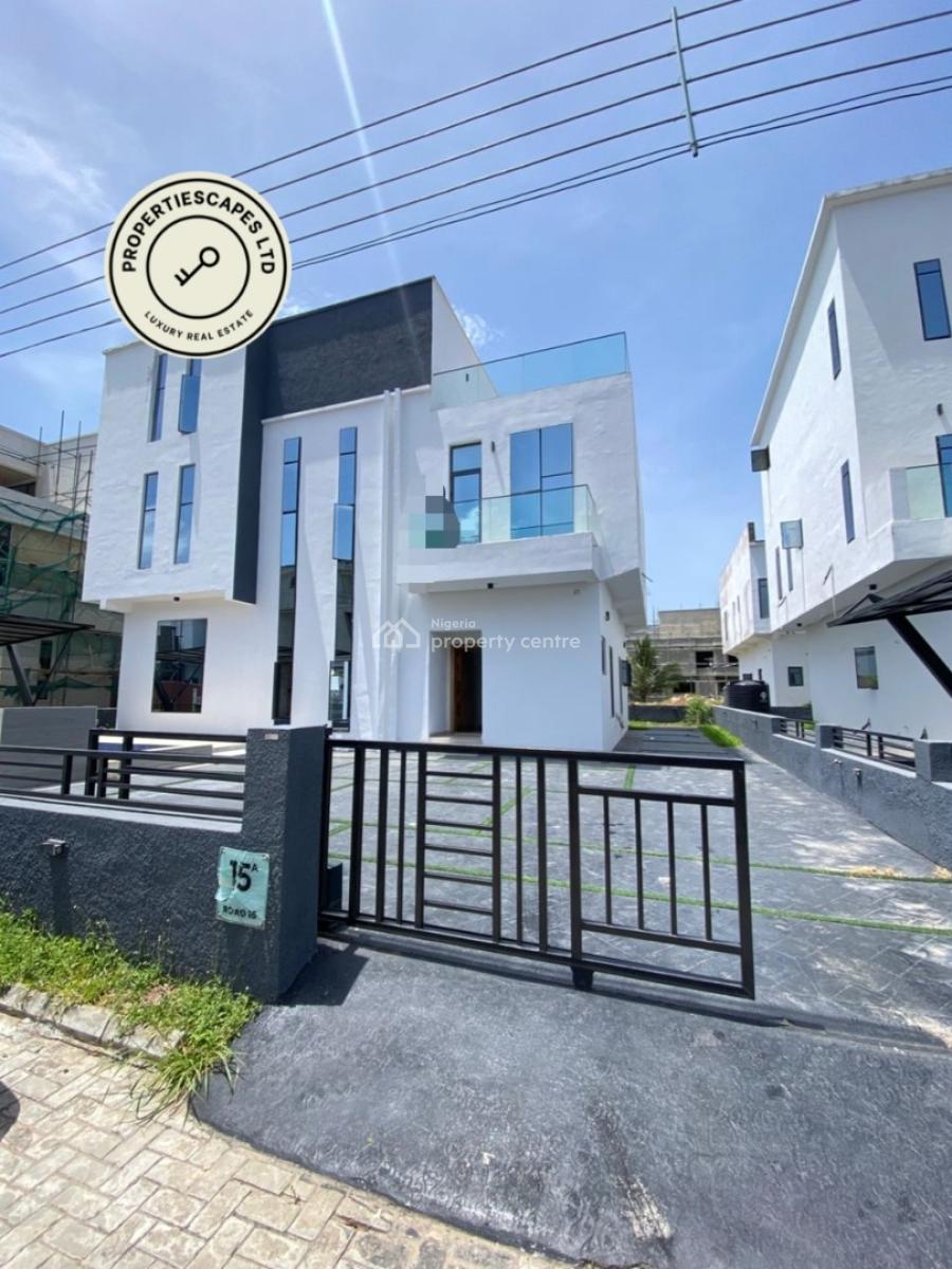 a Fancy 5 Bedroom Fully Detached-, Osapa, Lekki, Lagos, Detached Duplex for Sale