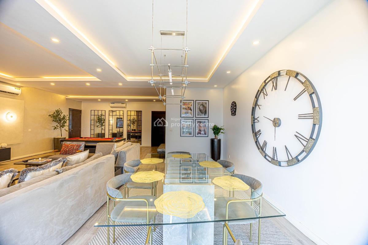 Furnished and Serviced 3bedroom Apartment +bq  in Oniru, Oniru ,victoria Island,lagos , Nigeria, Oniru, Victoria Island (vi), Lagos, Flat / Apartment for Rent