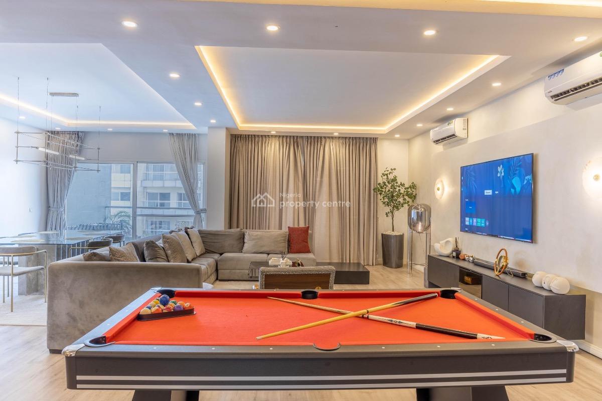 Furnished and Serviced 3bedroom Apartment +bq  in Oniru, Oniru ,victoria Island,lagos , Nigeria, Oniru, Victoria Island (vi), Lagos, Flat / Apartment for Rent