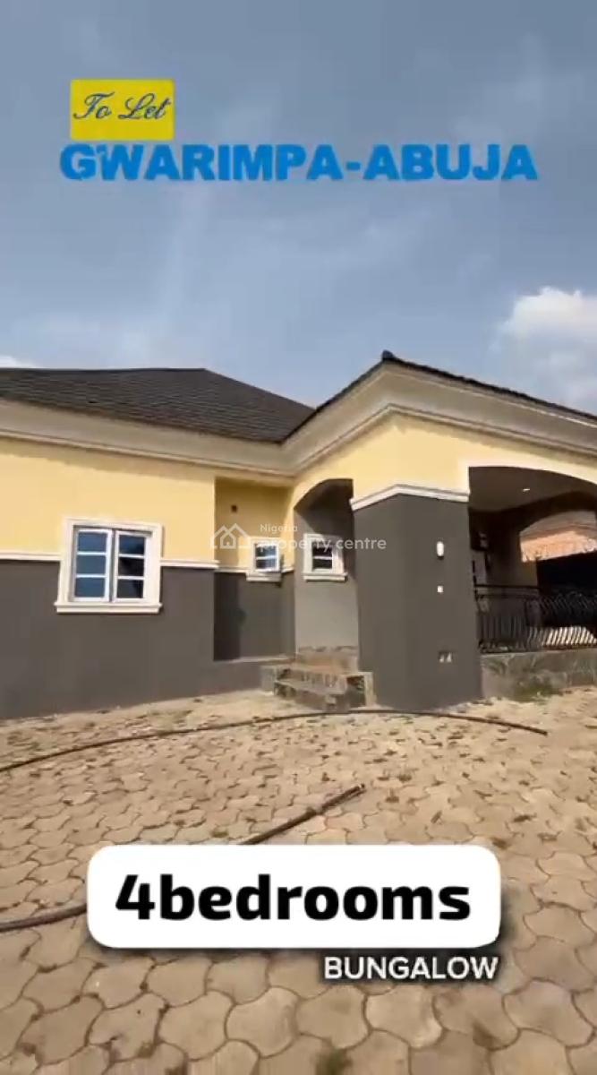 Luxury 4 Bedroom Bungalow, Gwarinpa, Gwarinpa, Abuja, Detached Bungalow for Rent