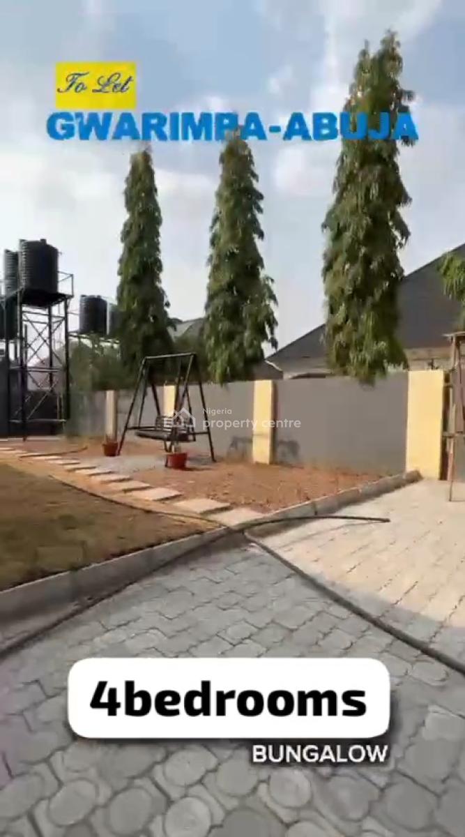 Luxury 4 Bedroom Bungalow, Gwarinpa, Gwarinpa, Abuja, Detached Bungalow for Rent