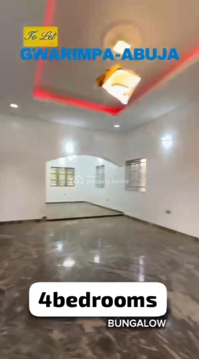 Luxury 4 Bedroom Bungalow, Gwarinpa, Gwarinpa, Abuja, Detached Bungalow for Rent