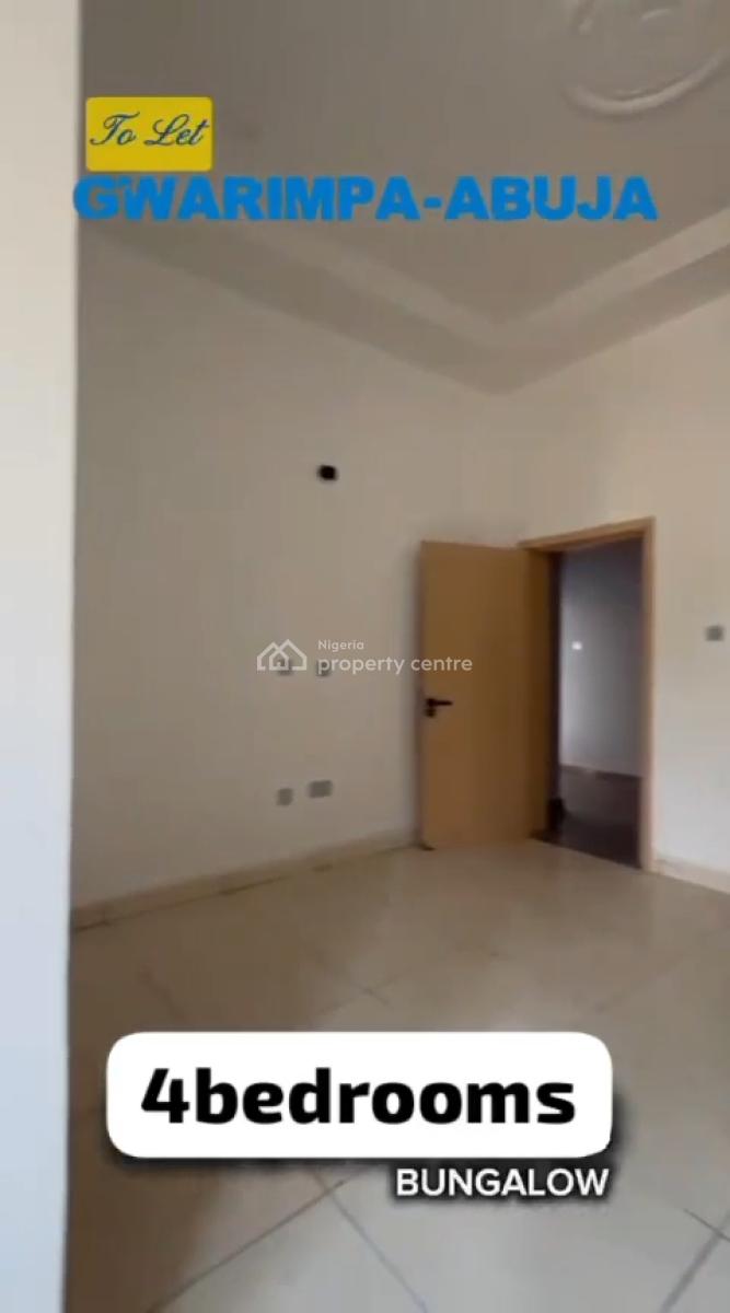Luxury 4 Bedroom Bungalow, Gwarinpa, Gwarinpa, Abuja, Detached Bungalow for Rent