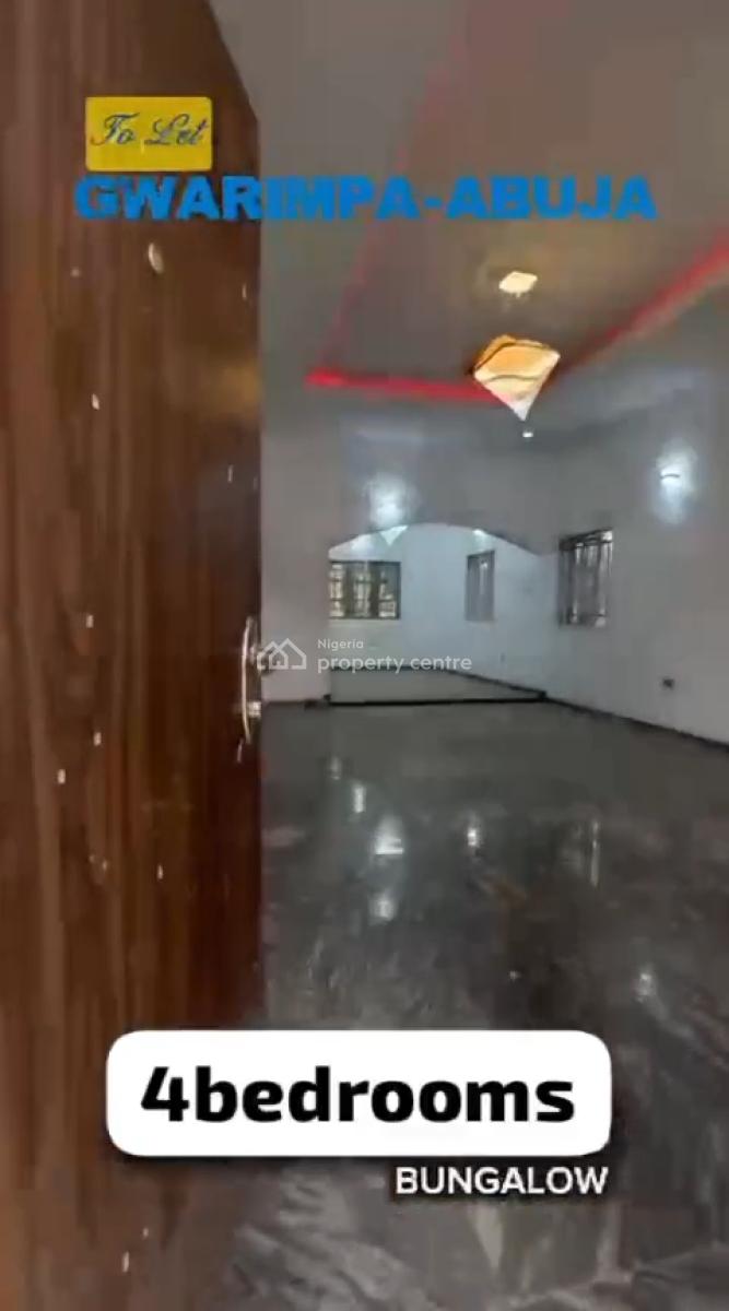 Luxury 4 Bedroom Bungalow, Gwarinpa, Gwarinpa, Abuja, Detached Bungalow for Rent