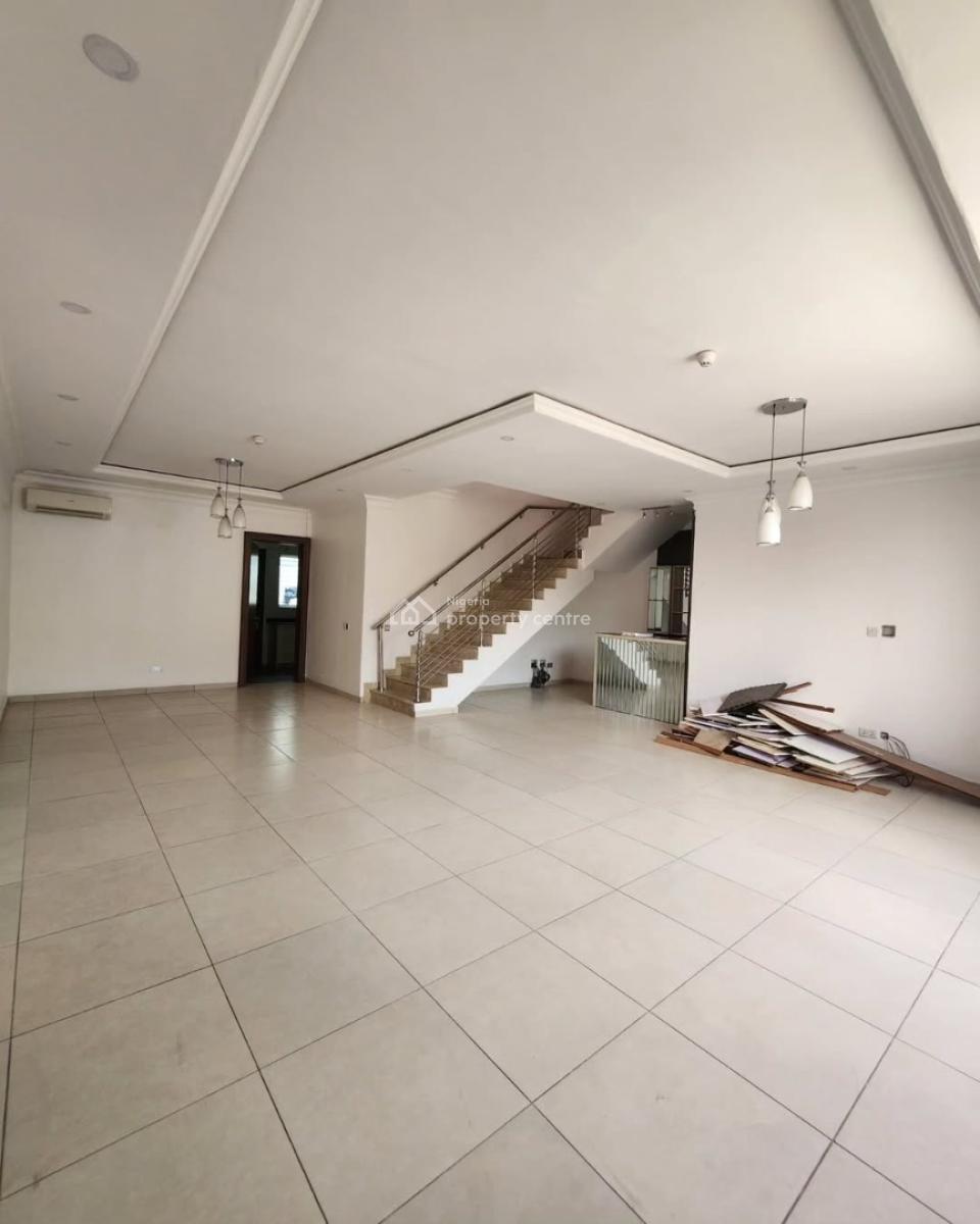 Fully Serviced 4 Bedroom Terrace Duplex with Bq, Banana Island, Ikoyi, Lagos, Terraced Duplex for Rent