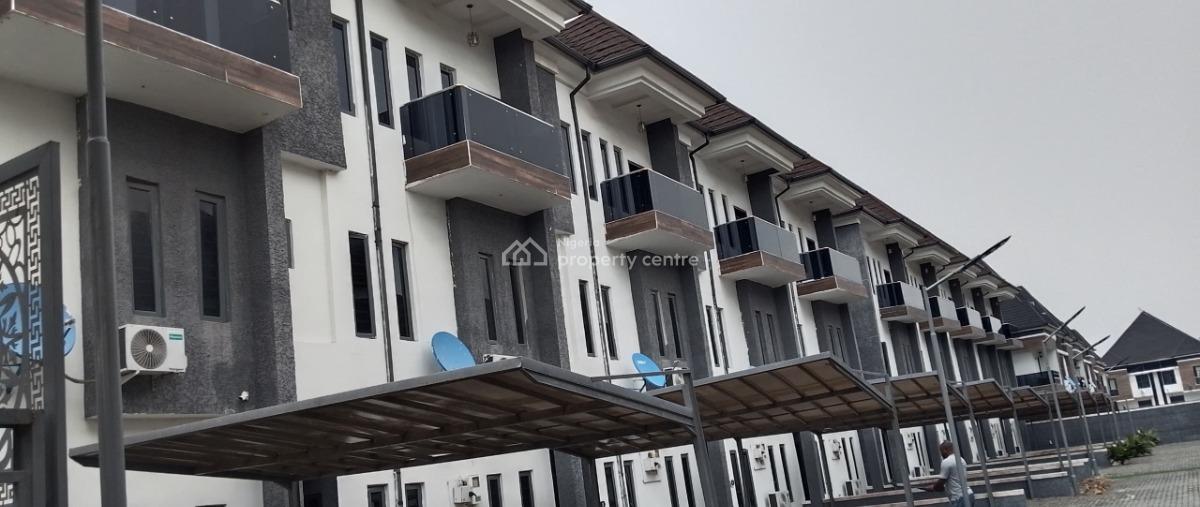 20 Units Furnished 4-bed Terrace Duplexes + Bq - Turnkey Luxury Estate, Chevron, Lekki, Lagos, Terraced Duplex for Sale