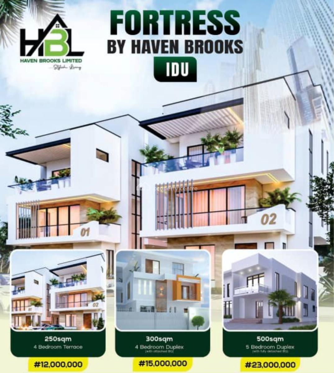 Govt Approved Biy & Build Estate in Lovely Area, Near Army Estate Idu District, Central Business District, Abuja, Mixed-use Land for Sale