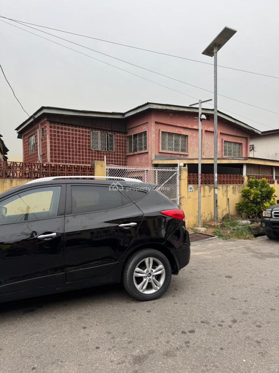 Distress 8 Bedroom Detached House with Mini Flat and Bq, Off Allen, Allen, Ikeja, Lagos, Detached Duplex for Sale
