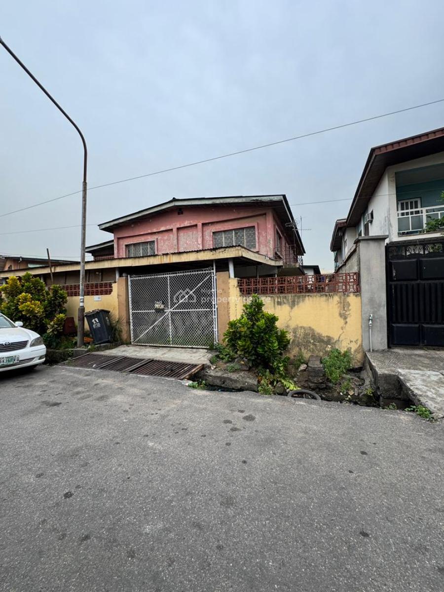 Distress 8 Bedroom Detached House with Mini Flat and Bq, Off Allen, Allen, Ikeja, Lagos, Detached Duplex for Sale