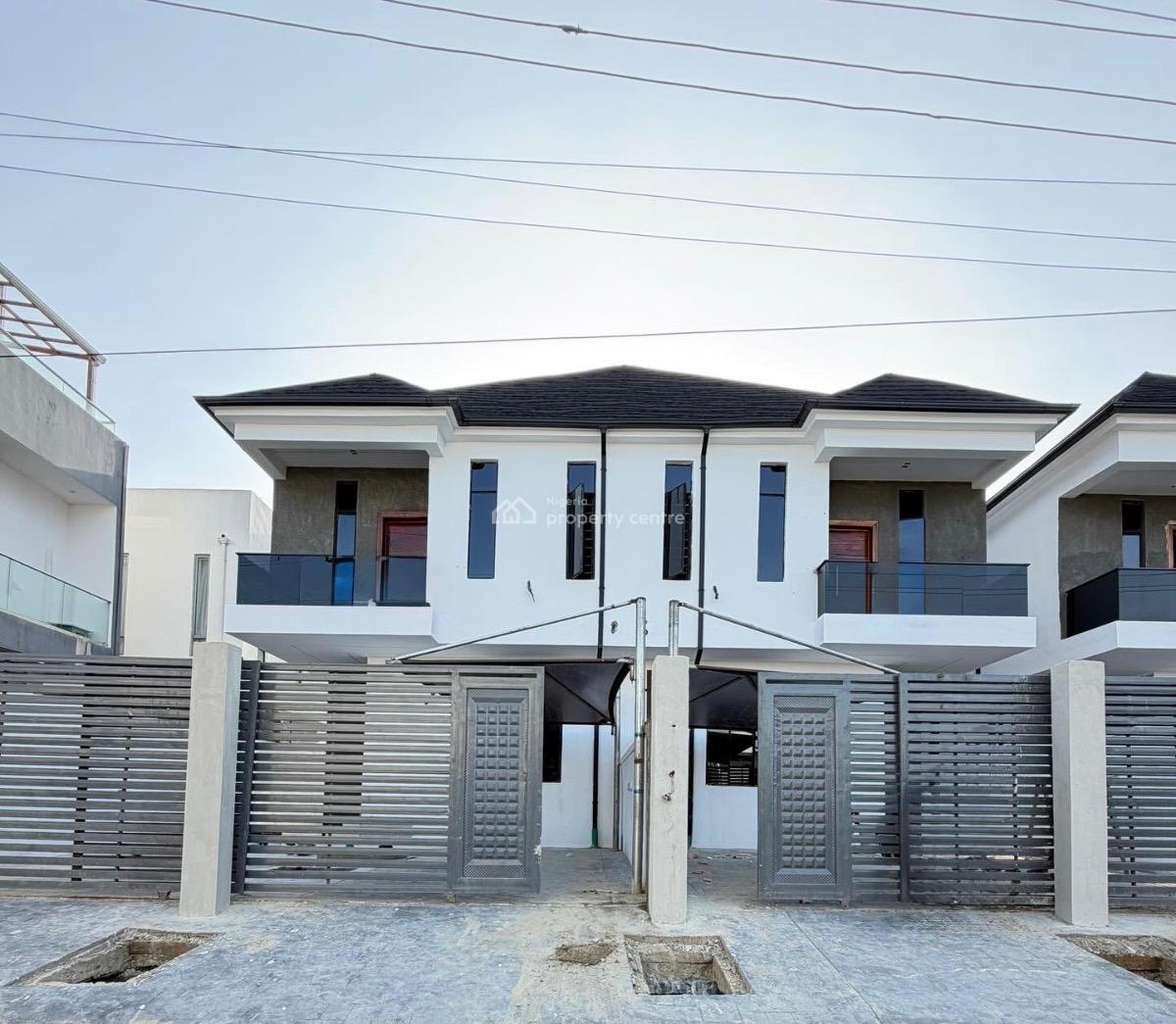 Lovely 4 Bedroom Semi Detached Duplex with Bq, Orchid, Lekki, Lagos, Semi-detached Duplex for Sale