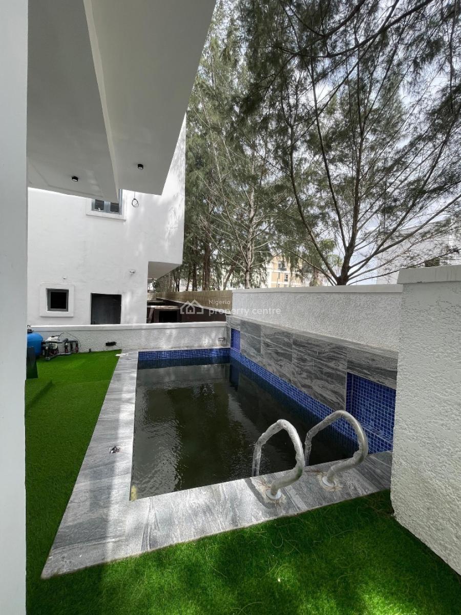 Luxury 5 Bedroom Fully Detached Duplex with Pool & Bq, Located in a Prestigious and Secure Area., Ikota, Lekki, Lagos, Detached Duplex for Sale