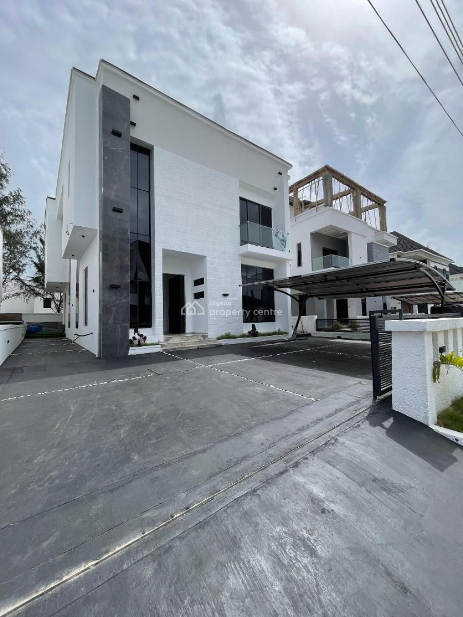 Luxury 5 Bedroom Fully Detached Duplex with Pool & Bq, Located in a Prestigious and Secure Area., Ikota, Lekki, Lagos, Detached Duplex for Sale