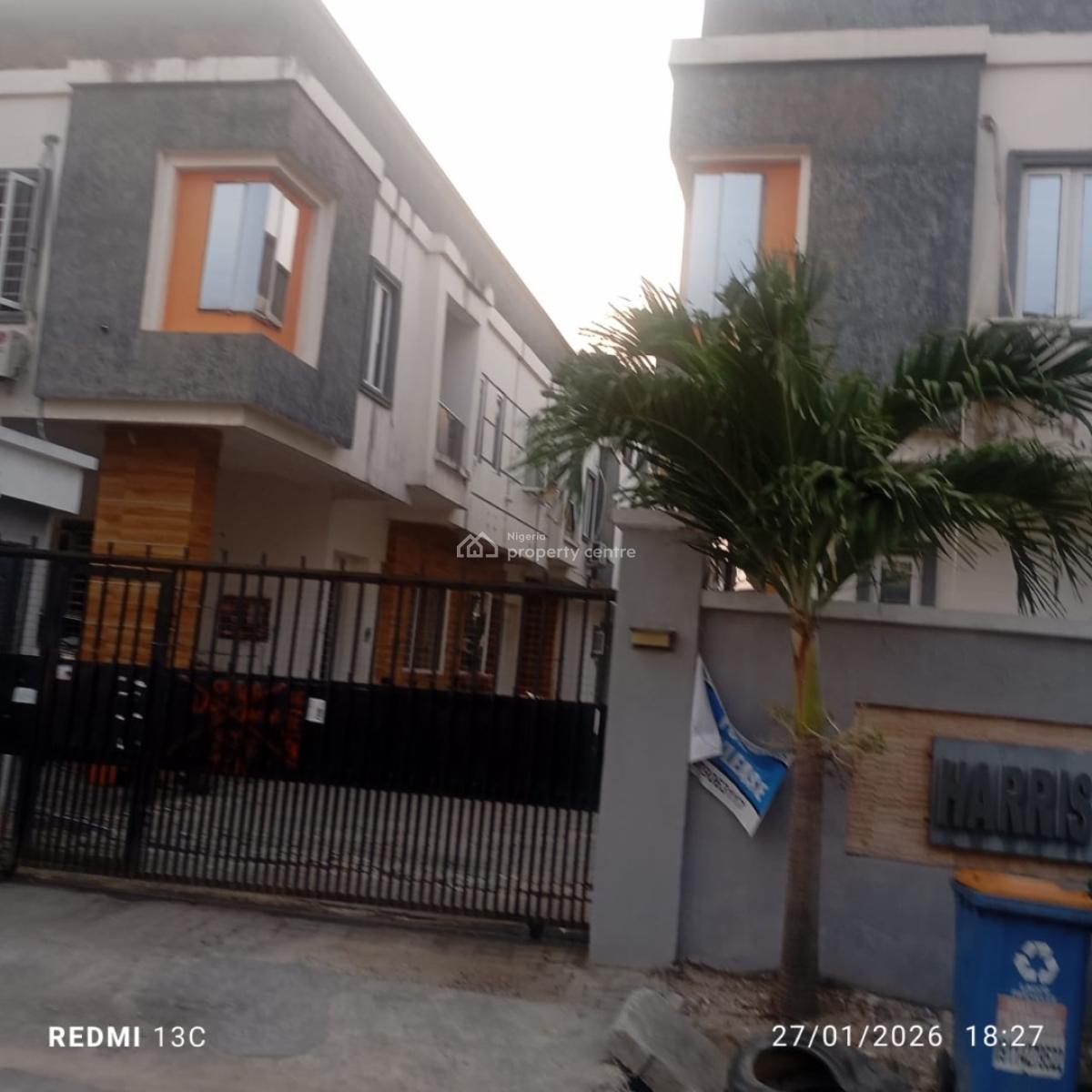 4-bed Standard Duplex (access Code Estate), West End Estate, Ikota, Lekki, Lagos, Terraced Duplex for Rent