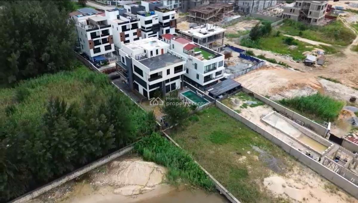 1000qm (can Take Two Detached Houses) Frontage Is 49.80 Meters, Banana Island, Ikoyi, Lagos, Land for Sale