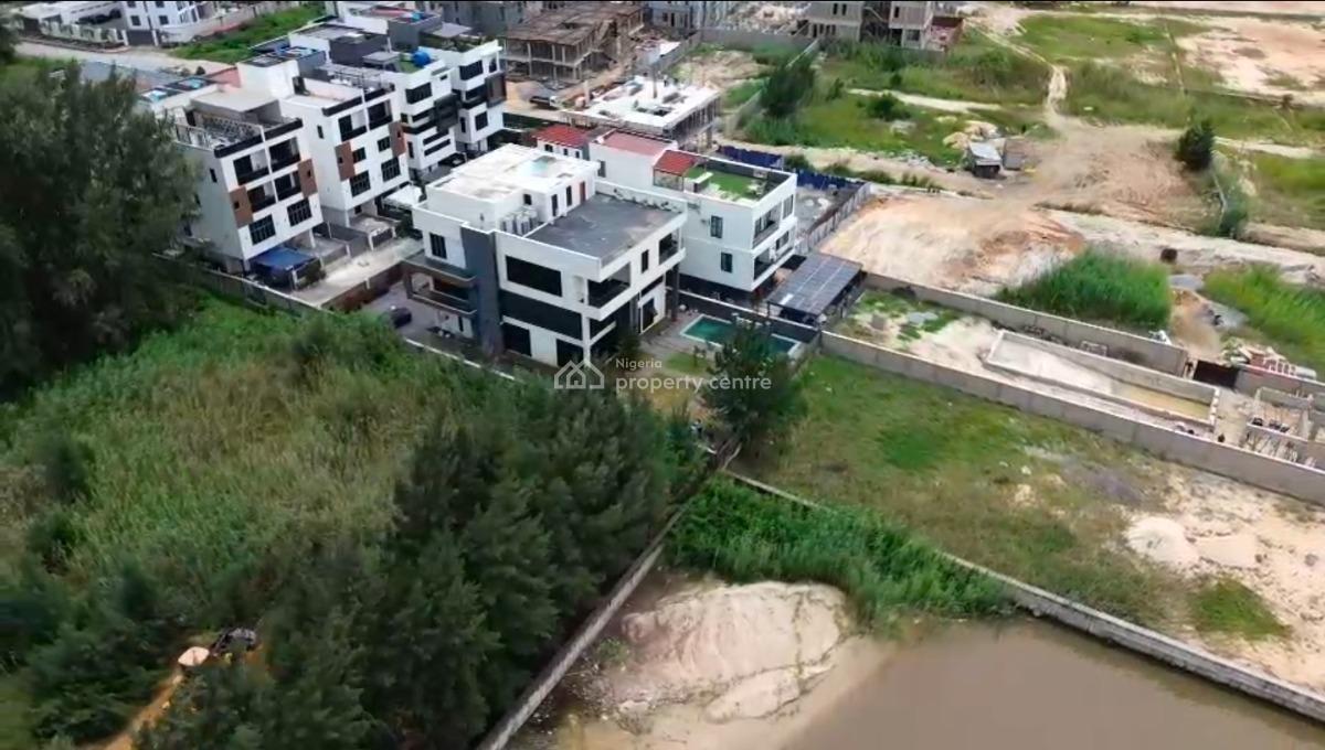 1000qm (can Take Two Detached Houses) Frontage Is 49.80 Meters, Banana Island, Ikoyi, Lagos, Land for Sale