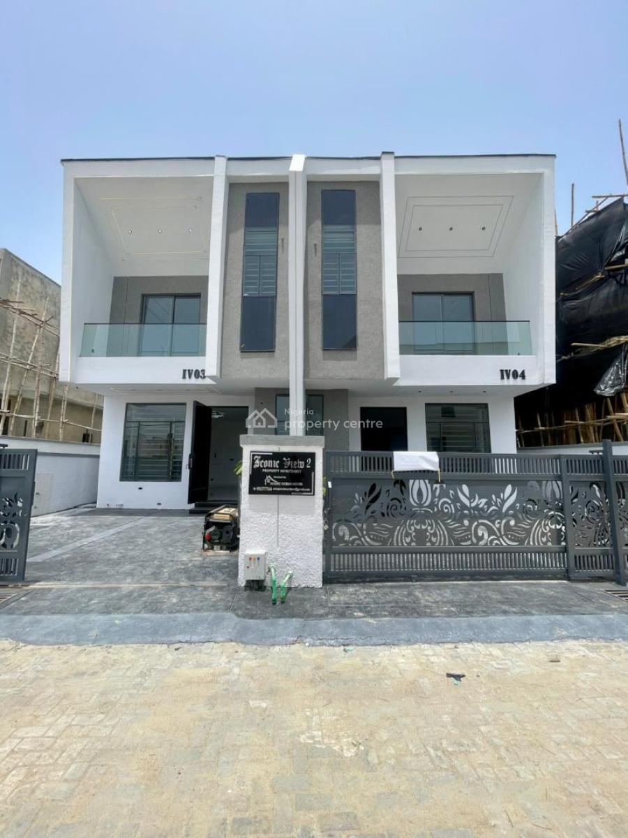 4 Bedroom Semi-detached Duplex, Ikota, Lekki, Lagos, Semi-detached Duplex for Sale